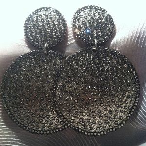 Roni Blanshay Swarovski Crystal Earrings.
